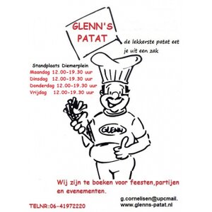 Glenn's Patat logo